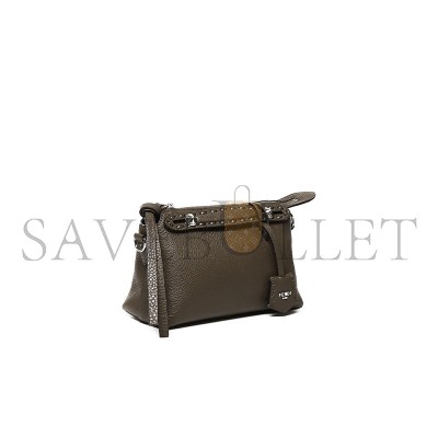 FENDI `BY THE WAY` MINI BOSTON BAG 8BS098ASU2F1F2W (20*12*9cm)